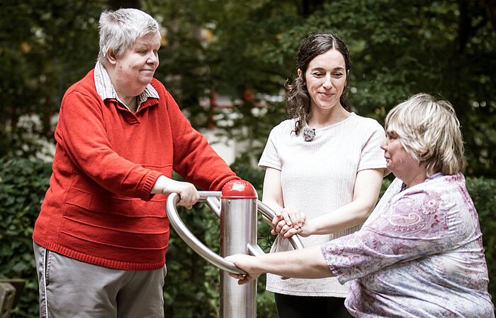 Gefeierte Bewegungsinsel 