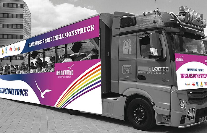 Inklusionstruck beim CSD