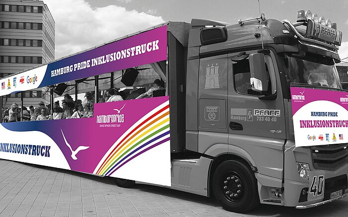 Inklusionstruck beim CSD