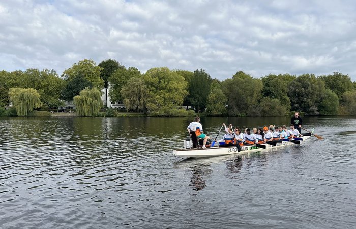 Paddeln für den guten Zweck
