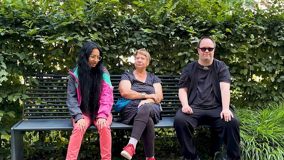 Die 3 Darsteller*innen des Films