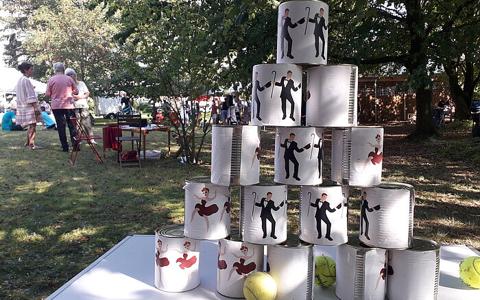 Sommerfest und strahlender Sonnenschein am Saselberg