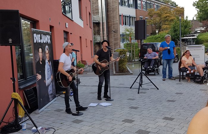 Schön war's... Balkonkonzert im Haus Beerboom mit 