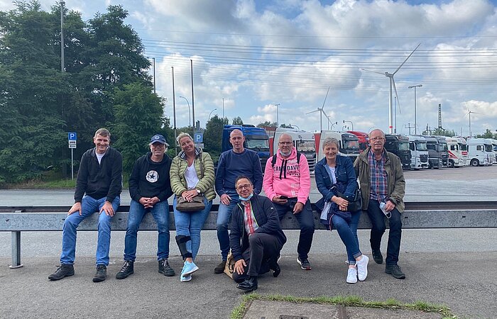 Teamausflug in den Hafen