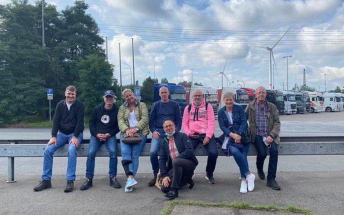 Teamausflug in den Hafen