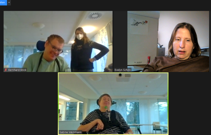 Großer Erfolg: Wohnbeiratssitzung über Video