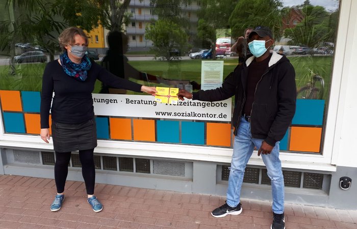 Gutscheine für Menschen in corona-bedingten Notlagen