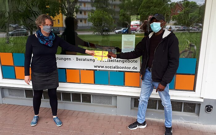 Gutscheine für Menschen in corona-bedingten Notlagen