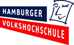 Logo und Link zur Volkshochschule Hamburg