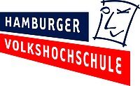 Logo und Link zur Volkshochschule Hamburg